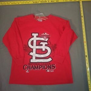 2011 ST.LOUIS CARDINALS CHAMPIONS LONG SLEEVE #4